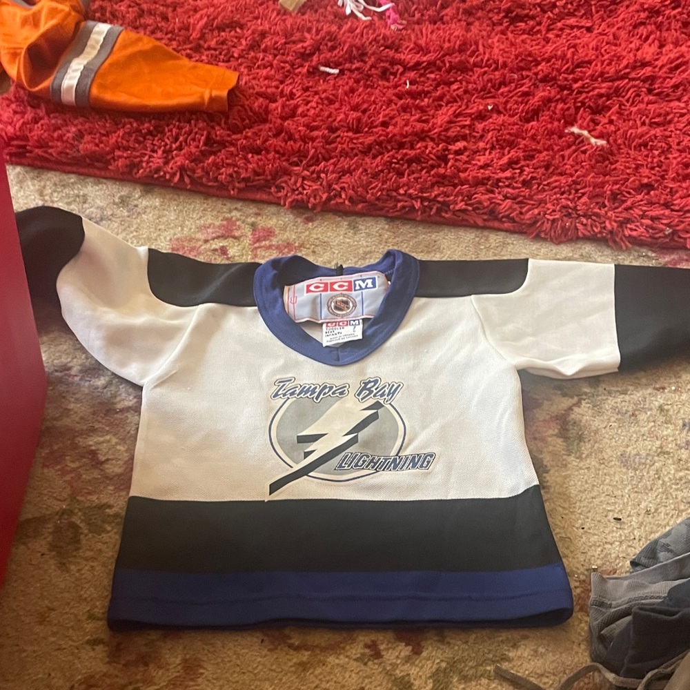 CCM Black and White Hockey Jerseys - Picture 1 of 2